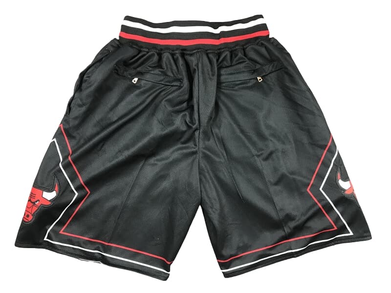 Chicago Bulls Black Statement Swingman Shorts