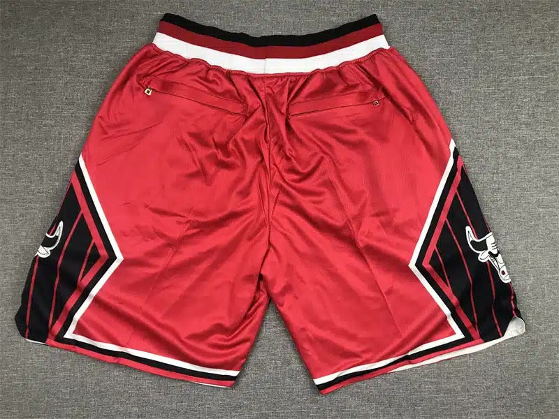 Chicago Bulls _CHICAGO_ Red Basketball Edition Shorts - Basketball Shorts Store