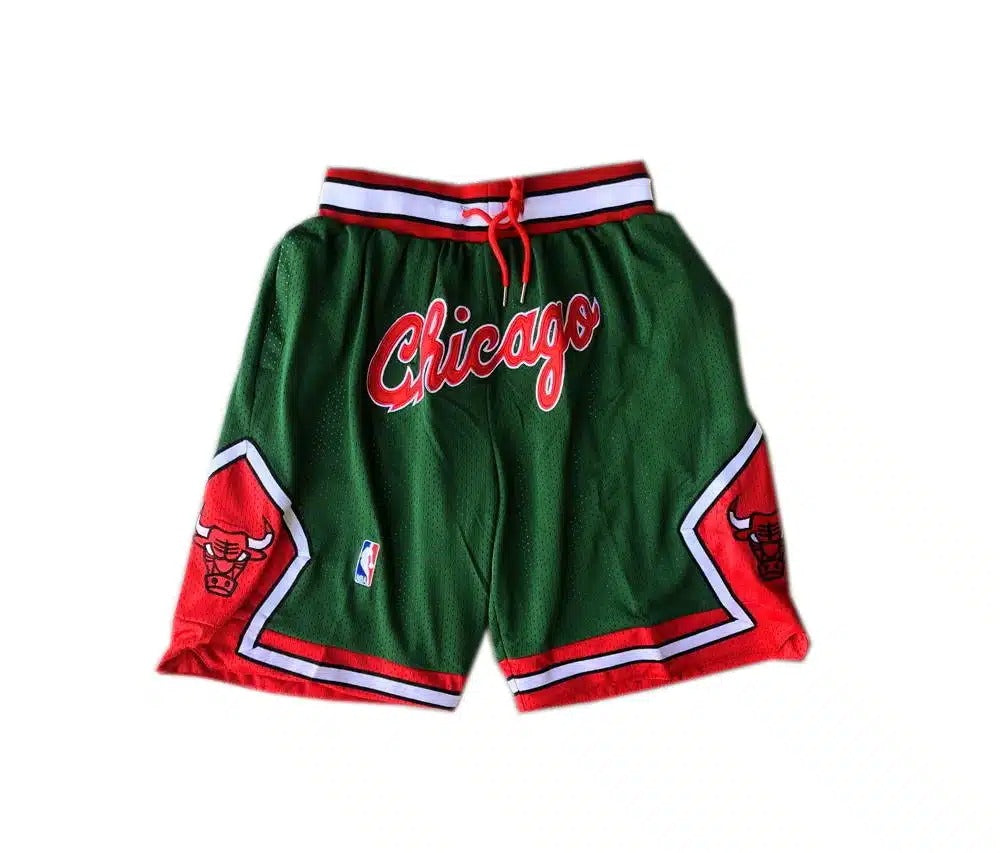 Chicago Bulls Green “Chicago” Shorts