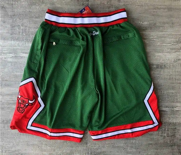 Chicago Bulls Green “Chicago” Shorts