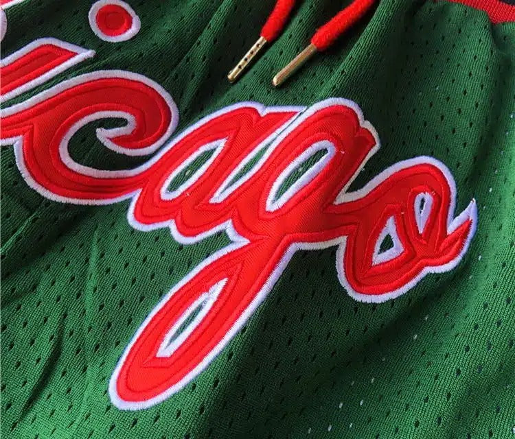 Chicago Bulls Green “Chicago” Shorts