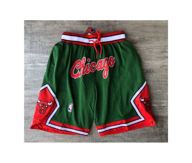 Chicago Bulls Green “Chicago” Shorts