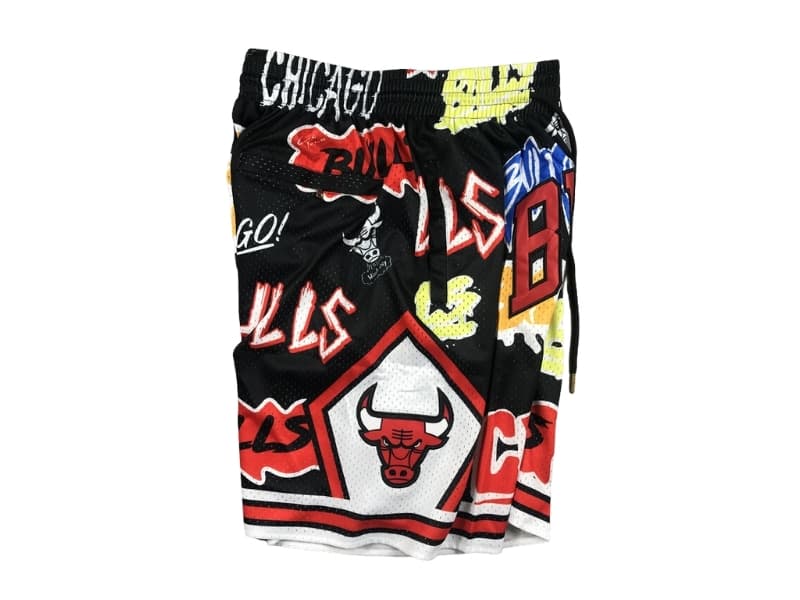 Chicago Bulls Slap Sticker Swingman Shorts
