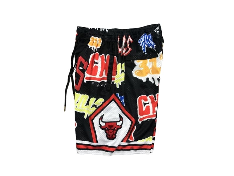 Chicago Bulls Slap Sticker Swingman Shorts