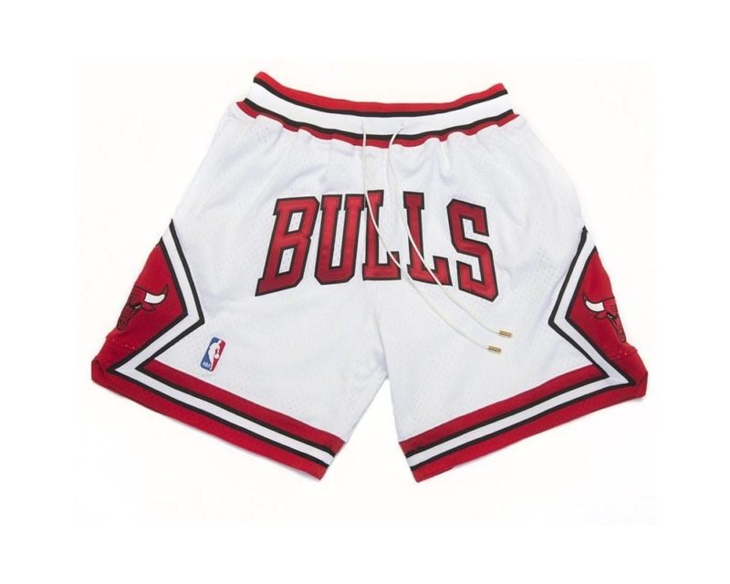 Chicago Bulls Shorts White