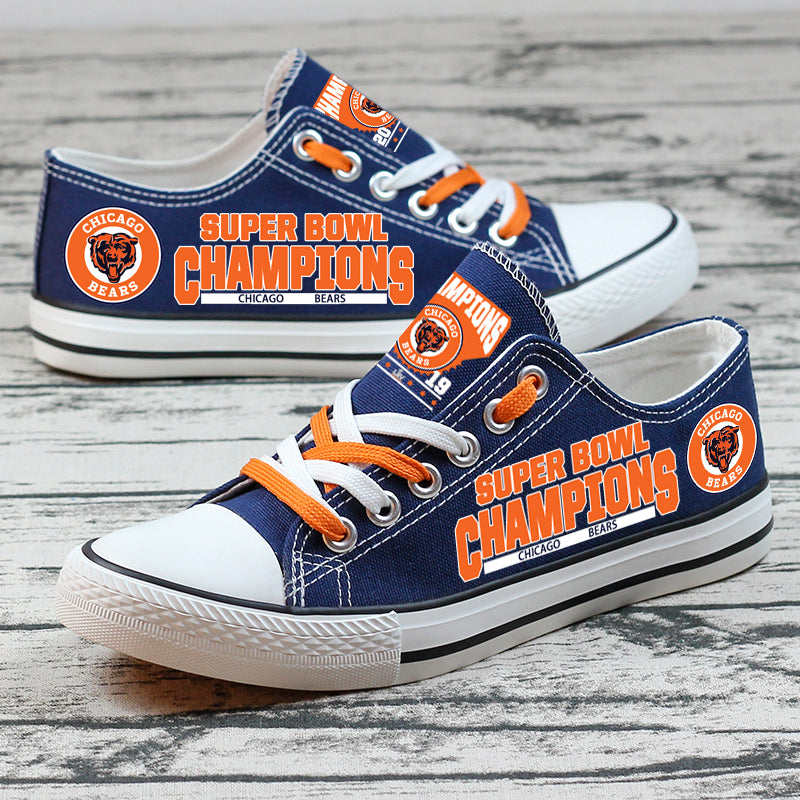 Chicago Bears Sport Sneakers Shoes For Men Women Fans