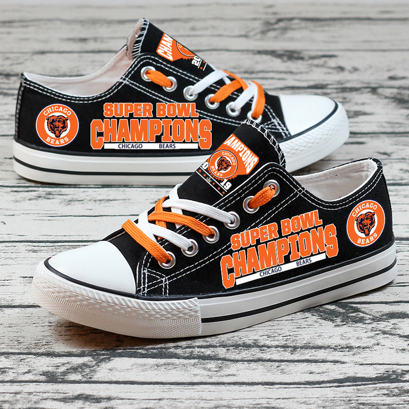 Chicago Bears Sport Sneakers Shoes For Men Women Fans