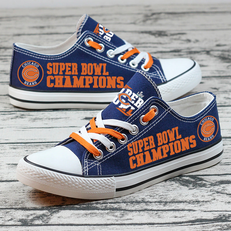 Chicago Bears Sport Sneakers Shoes For Men Women Fans