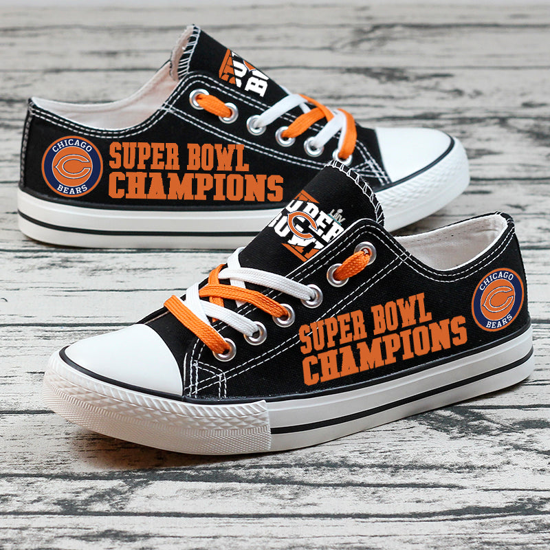 Chicago Bears Sport Sneakers Shoes For Men Women Fans