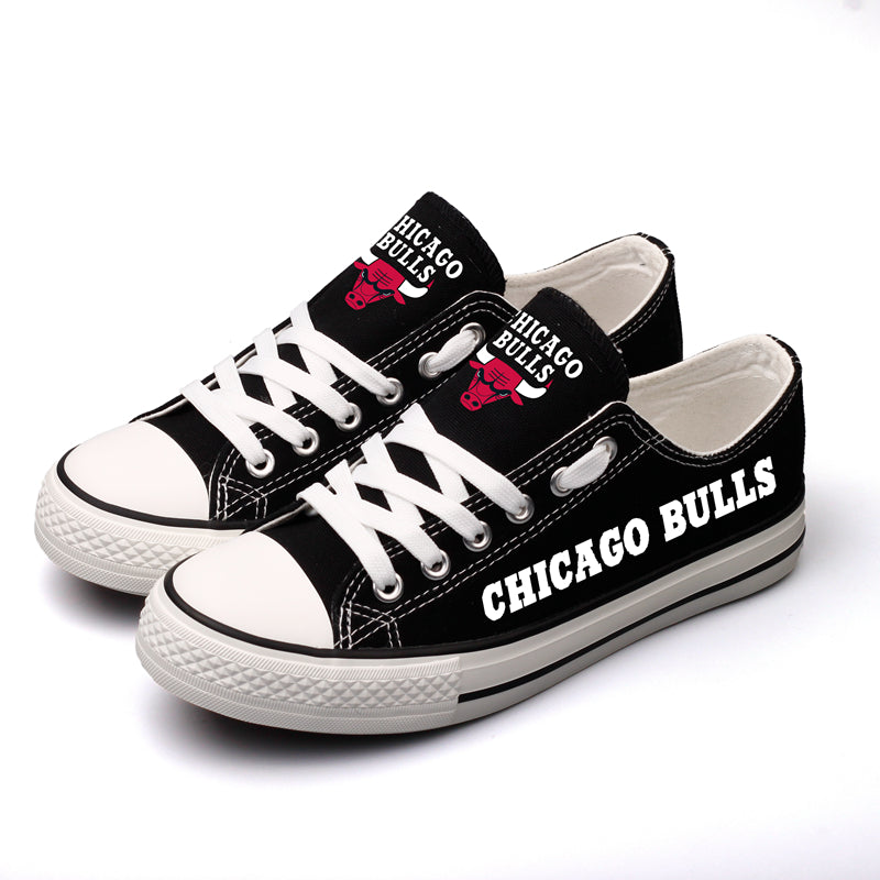 Chicago Bulls Atlanta Hawks Sport Sneakers Shoes For Men Women Fans