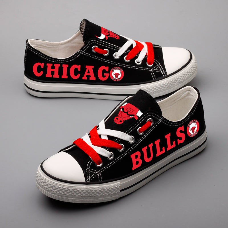 Chicago Bulls Atlanta Hawks Sport Sneakers Shoes For Men Women Fans