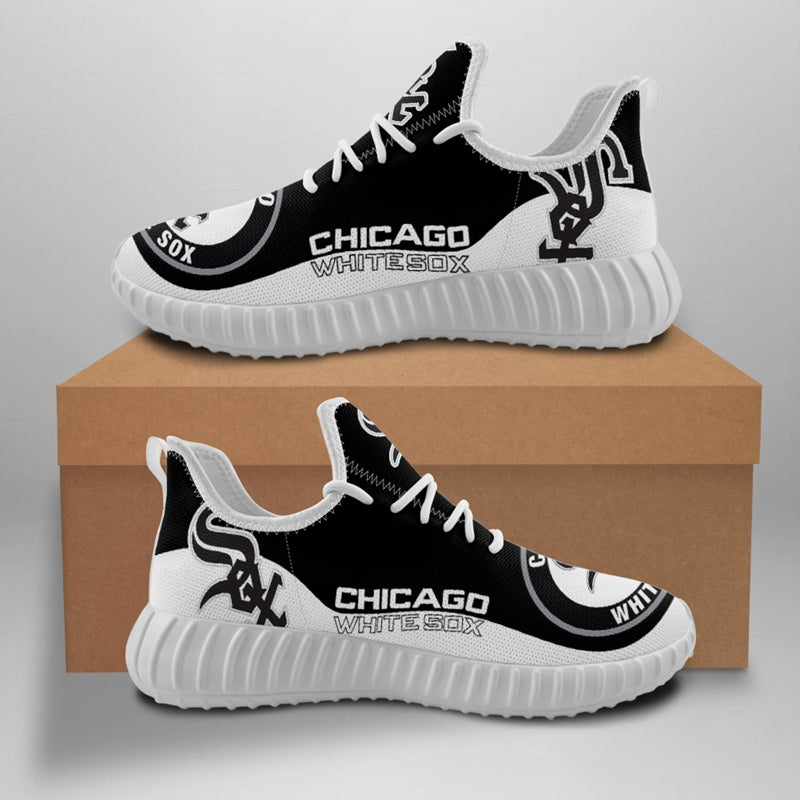 Chicago White Sox MLB Sneaker Shoes Hot Team For Men Women Fans