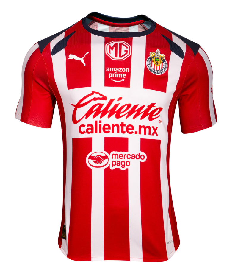 Chivas 2025-26 M. GOMEZ 54 Home Jersey – Red