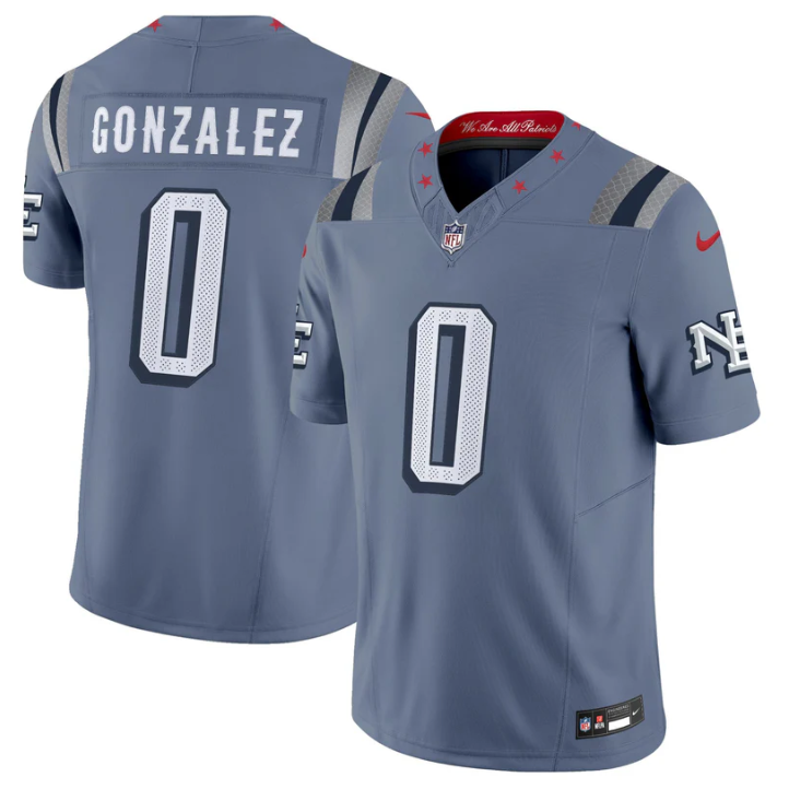 Christian Gonzalez Jersey #0 Rivalries 2025 Vapor Limited Stitched