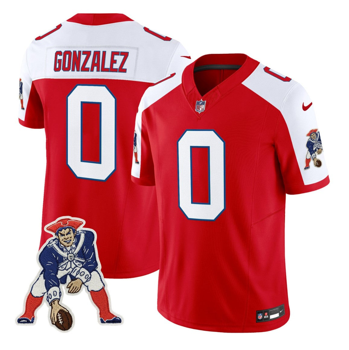 Christian Gonzalez Jersey #0 Throwback Football Vapor Limited Stitched
