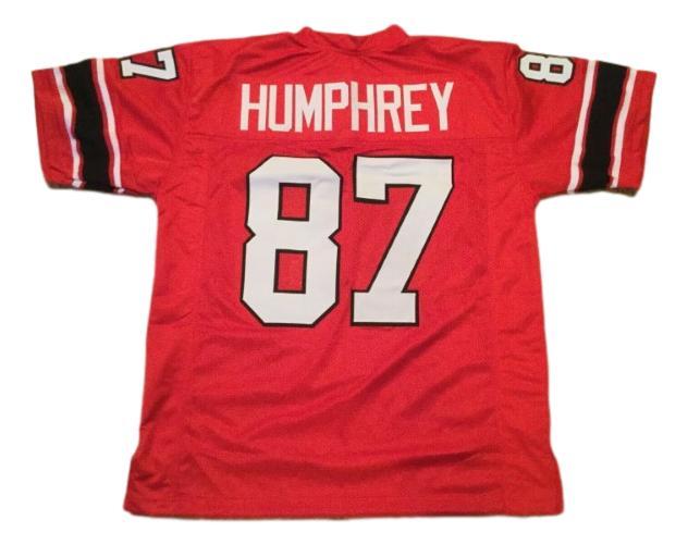 Claude Humphrey Jersey #87 Custom Unsigned Football Stitched Red