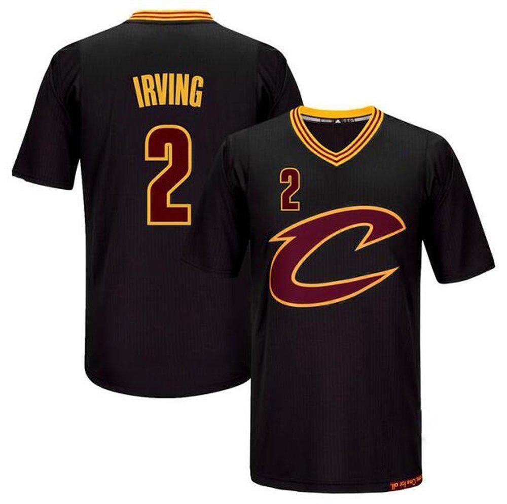 Cleveland Cavaliers Kyrie Irving Black Throwback Jersey