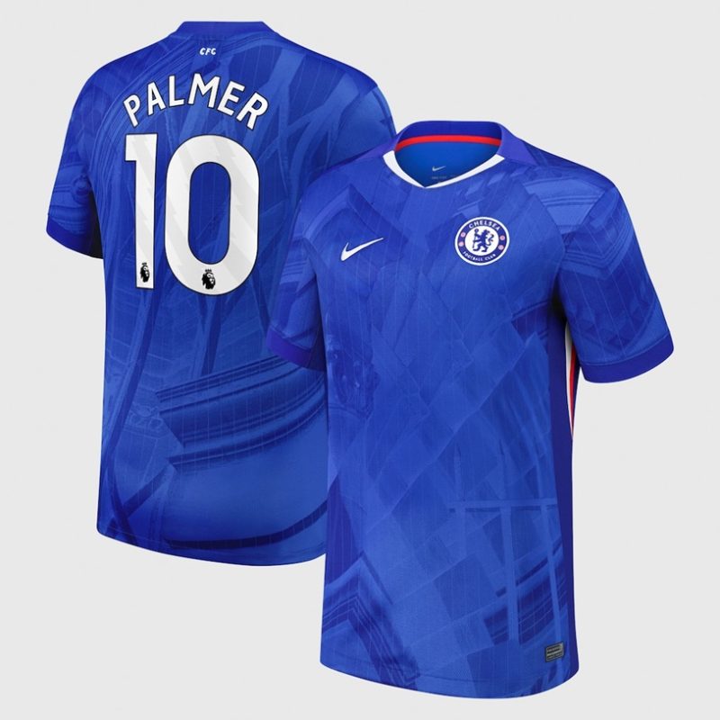 Cole Palmer 10 Chelsea 2025-26 Home Jersey – Blue