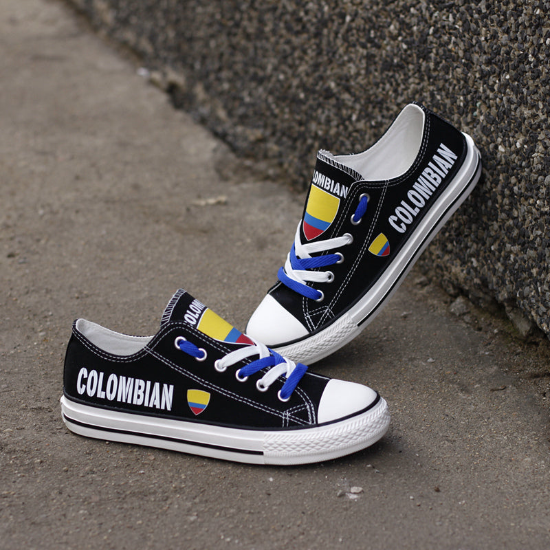 Colombian Canvas Sneakers Shoes For Men Women Fans