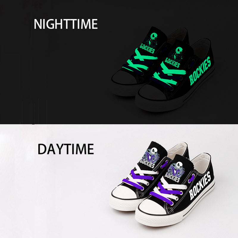 Colorado Rockies Limited Print Low Top Canvas Shoes Sport Sneakers For Men Women Fans