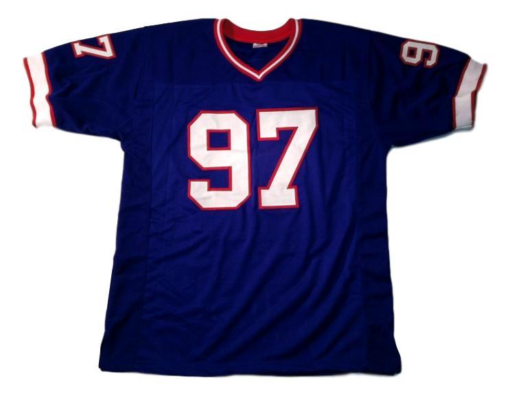 Cornelius Bennett Jersey #97 Custom Unsigned Football Stitched Blue