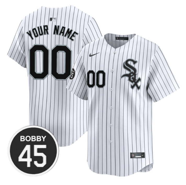 Custom Chicago White Sox Jersey Bobby Jenks Vapor Premier Limited Stripes