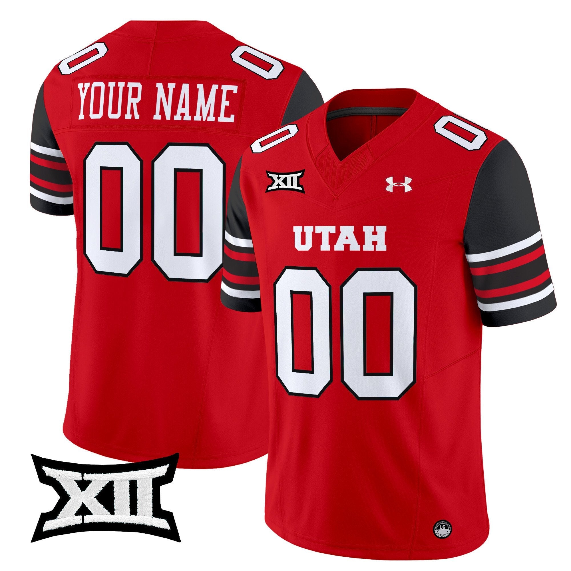 Custom Utah Utes Jersey Name, Number 2025 Vapor Limited Stitched Red