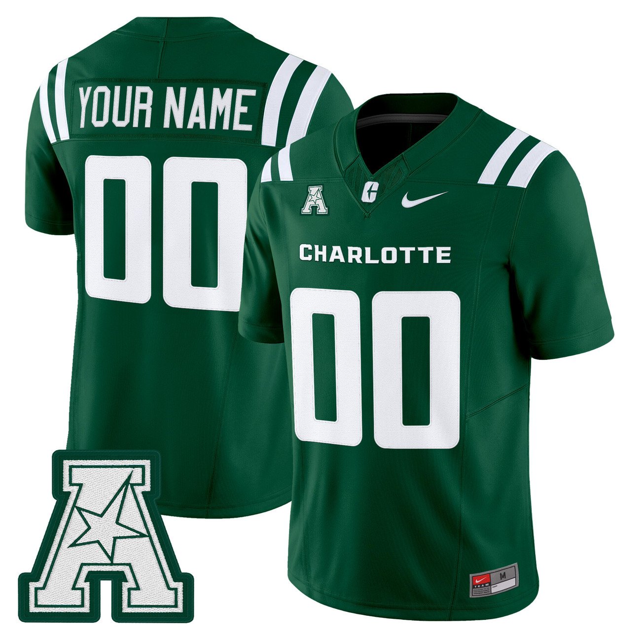 Custom Charlotte 49ers Jersey Name, Number 2025 Vapor Limited Stitched