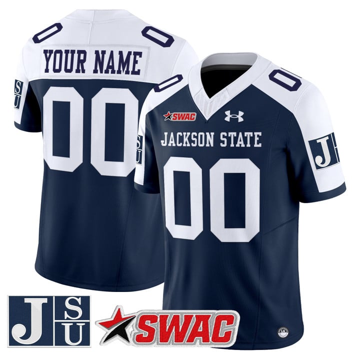 Custom Jackson State Tigers Jersey Name, Number 2025 Vapor Stitched