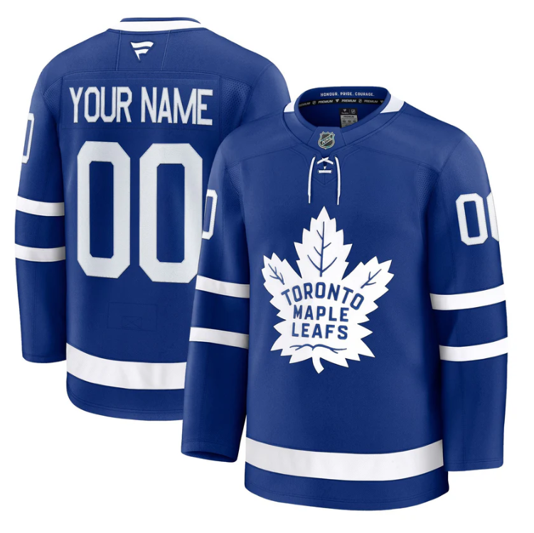 Custom Toronto Maple Leafs Jersey Name, Number Timeless Stitched