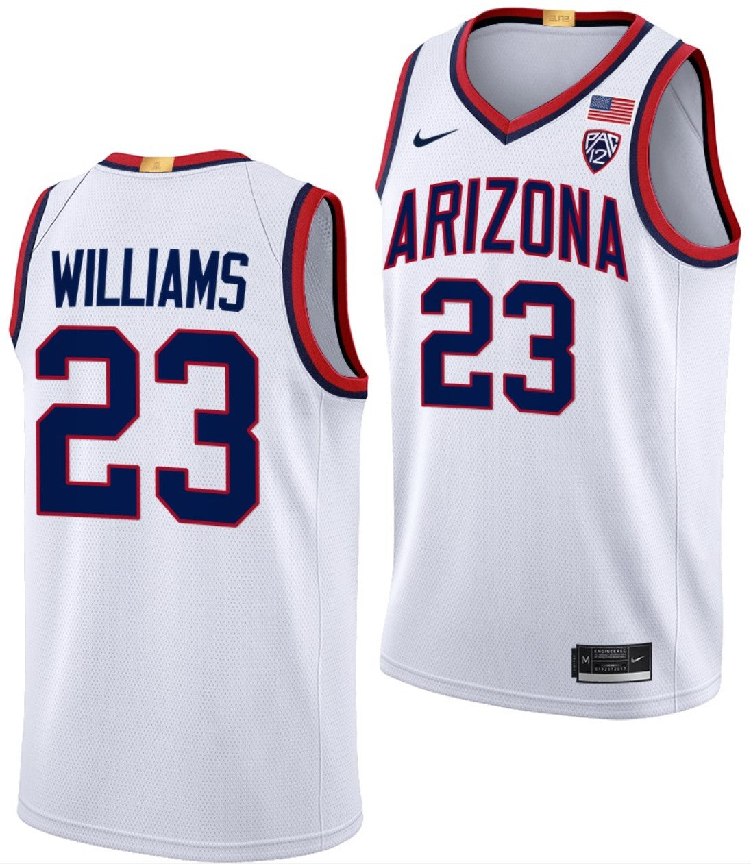 Derrick Williams Jersey Arizona Wildcats College Basketball Limited #23