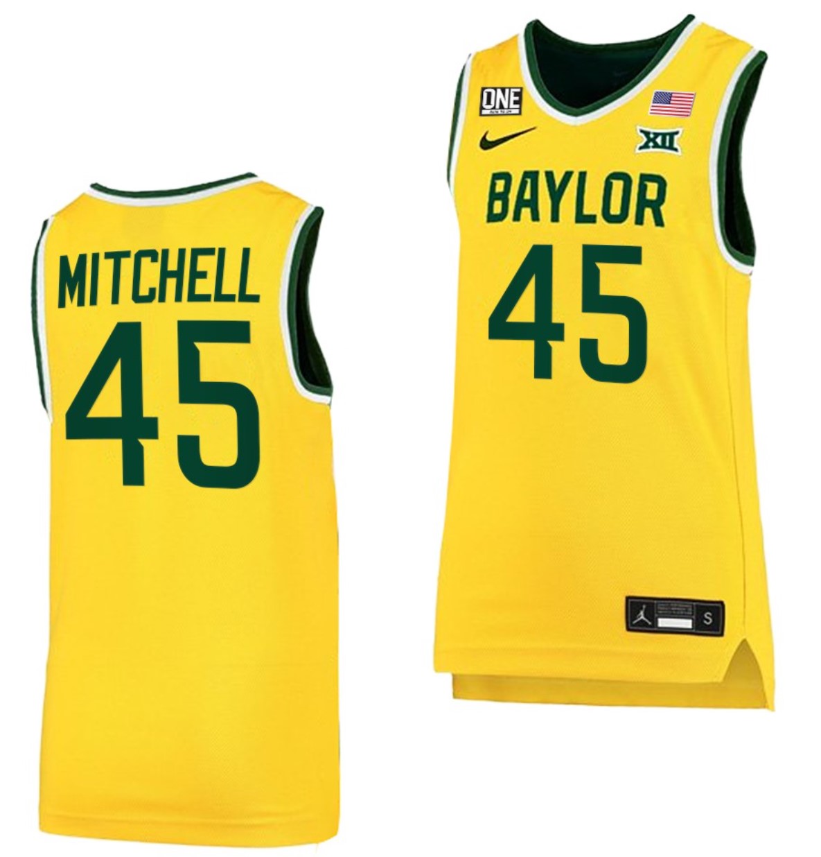 Davion Mitchell Jersey Baylor Bears College Basketball #45