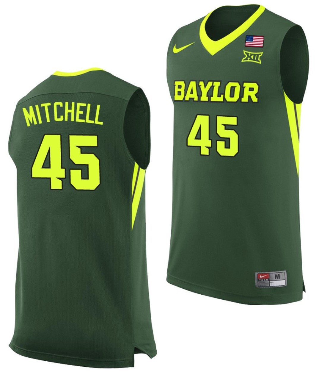 Davion Mitchell Jersey Baylor Bears College Basketball #45