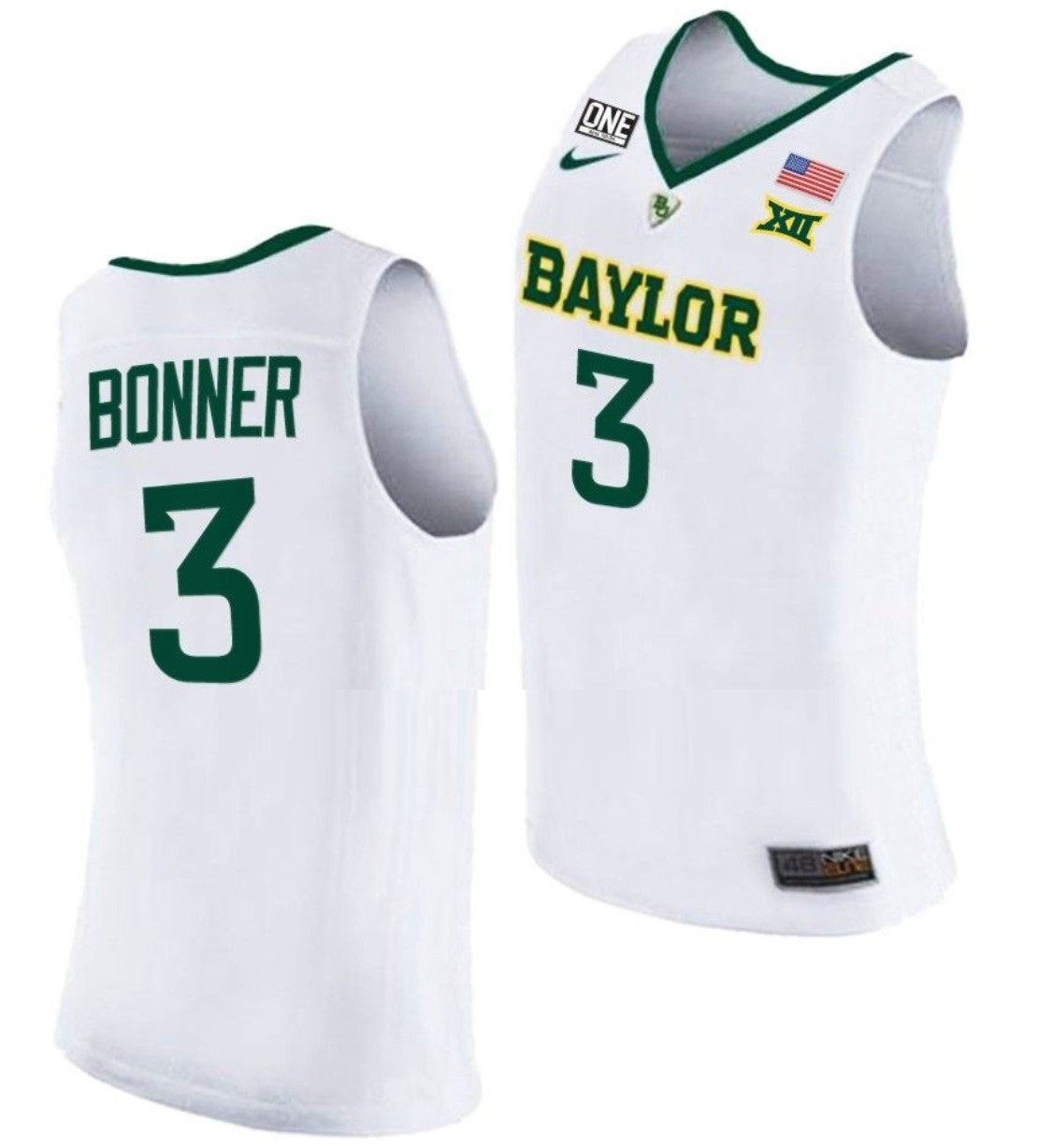 Dale Bonner Jersey Baylor Bears College Basketball #3