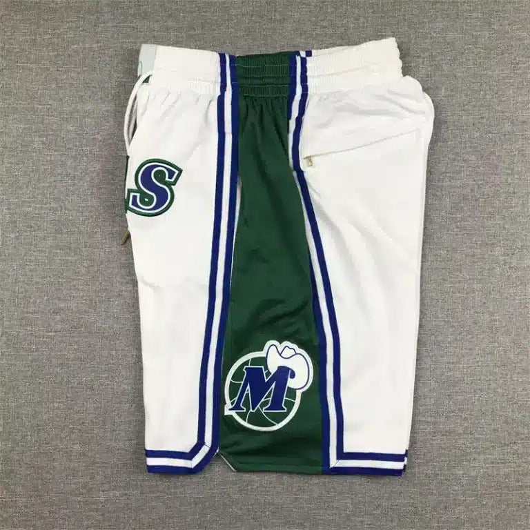 Dallas Mavericks 2022 City Edition Shorts - White
