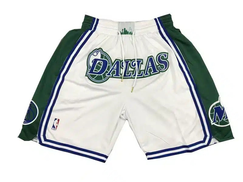 Dallas Mavericks 2022 City Edition Shorts - White