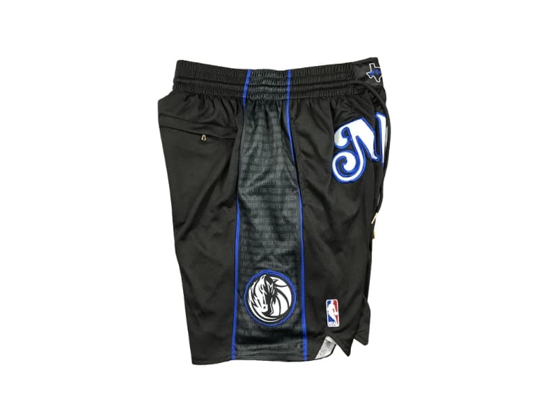 Dallas Mavericks 2023-24 Black City Edition Shorts