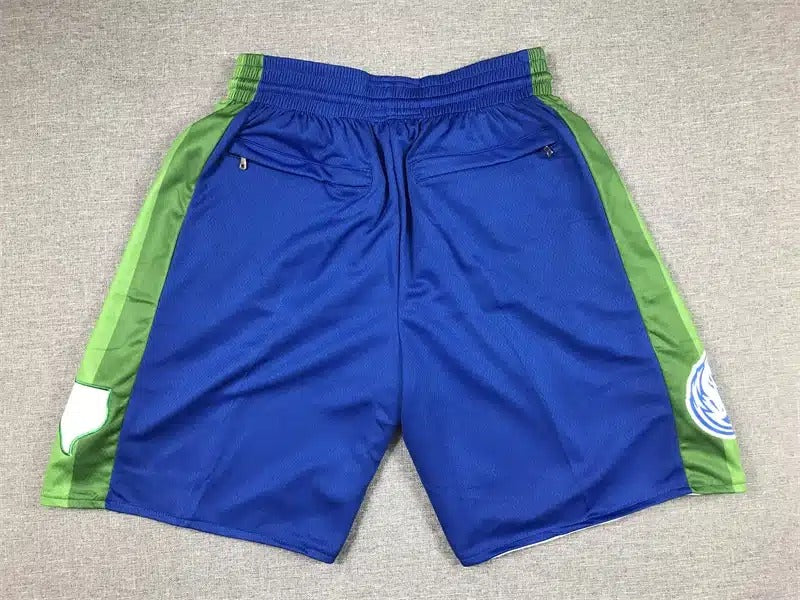 Dallas Mavericks 2023 Blue City Edition Shorts - Basketball Shorts Store