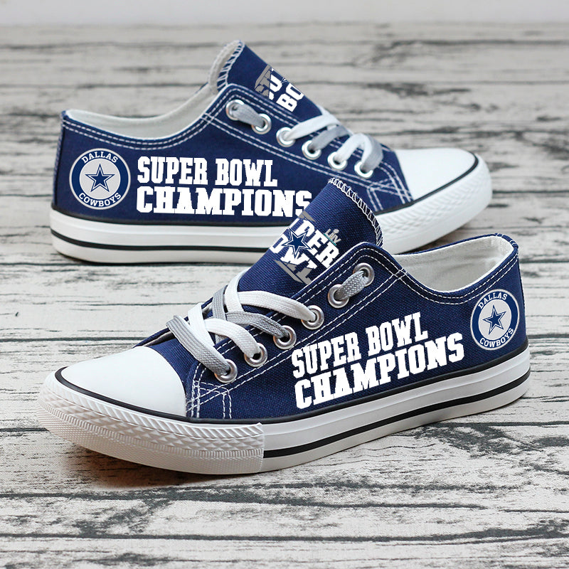 Dallas Cowboys Sport Sneakers Shoes For Men Women Fans