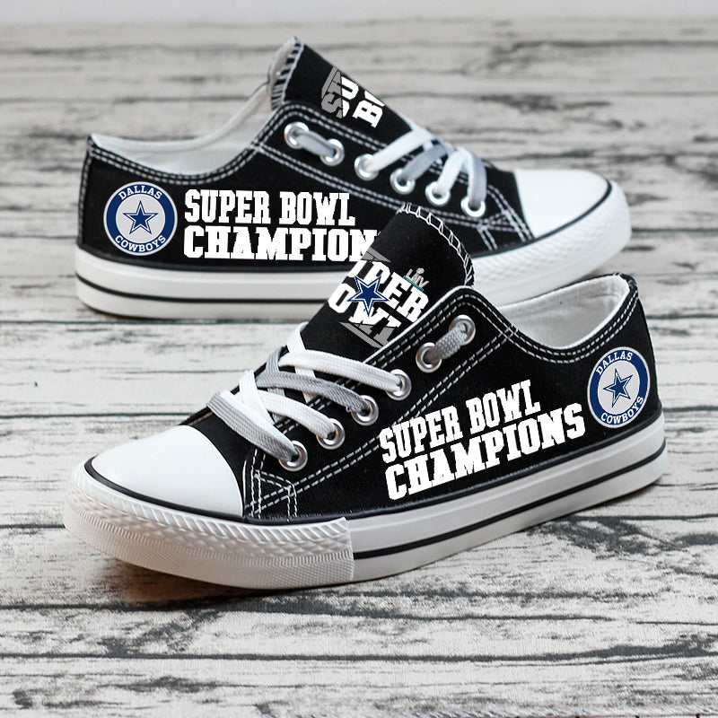 Dallas Cowboys Sport Sneakers Shoes For Men Women Fans