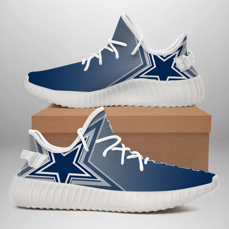 Dallas Cowboys NFL 350v Yeezy Sneakers For Men Women Fans