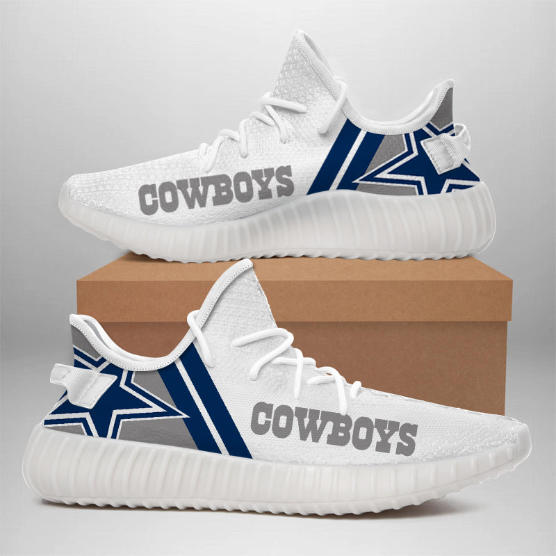 Dallas Cowboys NFL 350v Yeezy Sneakers For Men Women Fans