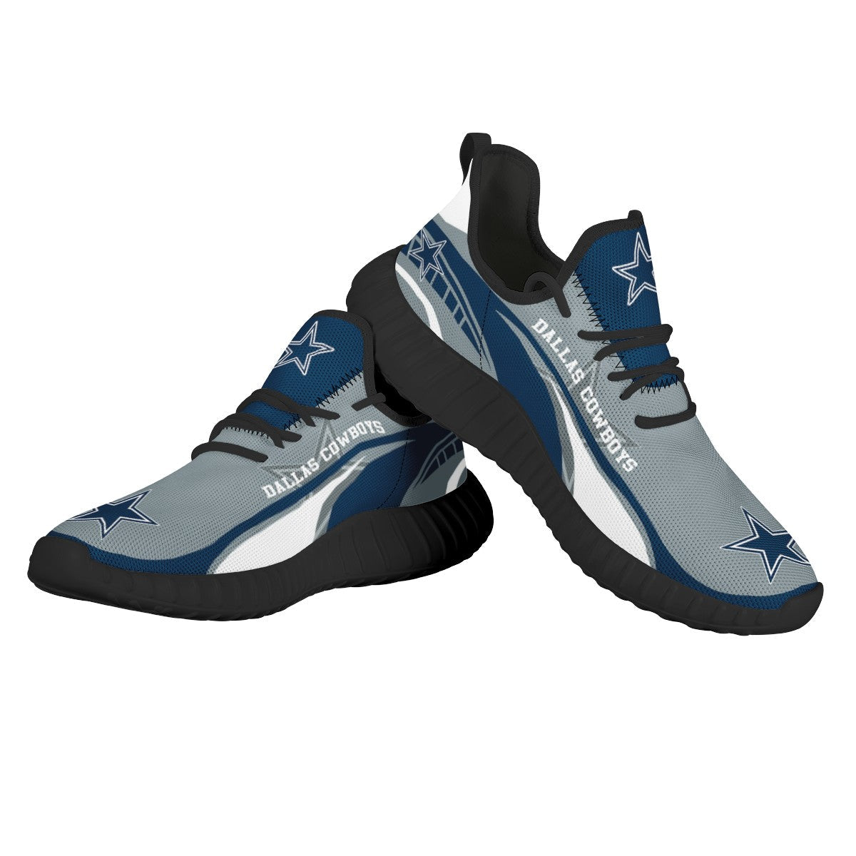 Dallas Cowboys Sneaker Shoes NFL For Men Women Fans