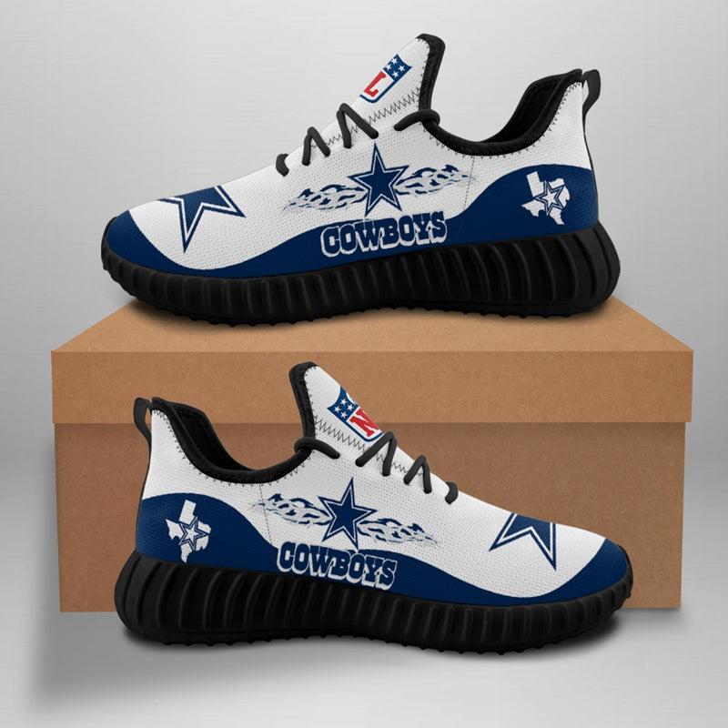 Dallas Cowboys Sneaker Shoes NFL For Men Women Fans