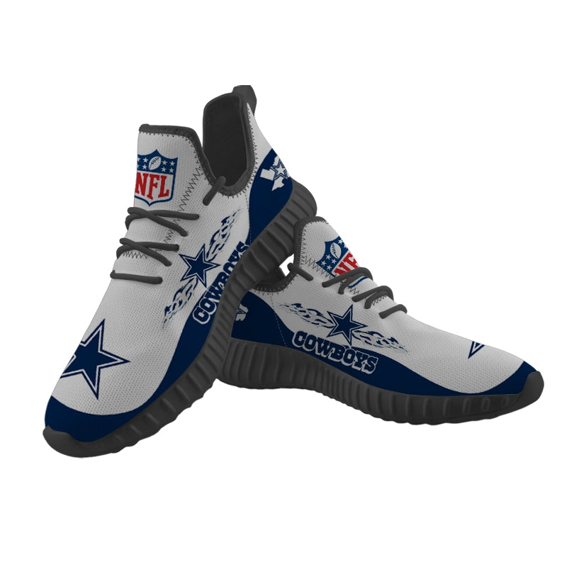 Dallas Cowboys Sneaker Shoes NFL For Men Women Fans