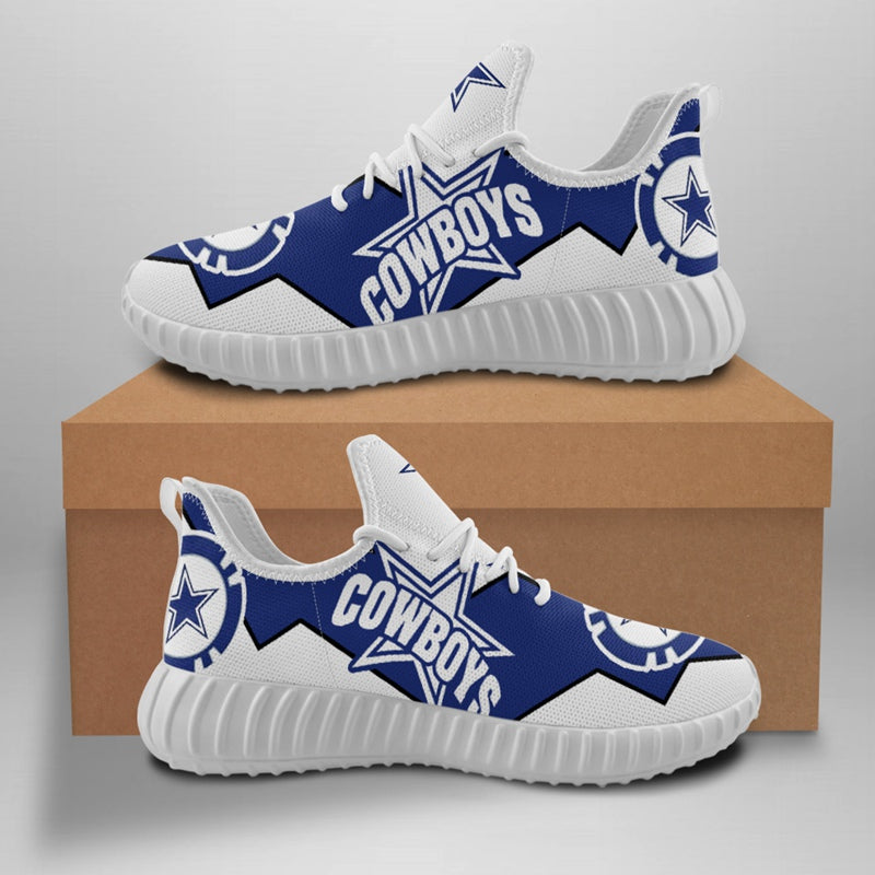 Dallas Cowboys Sneaker Shoes NFL For Men Women Fans