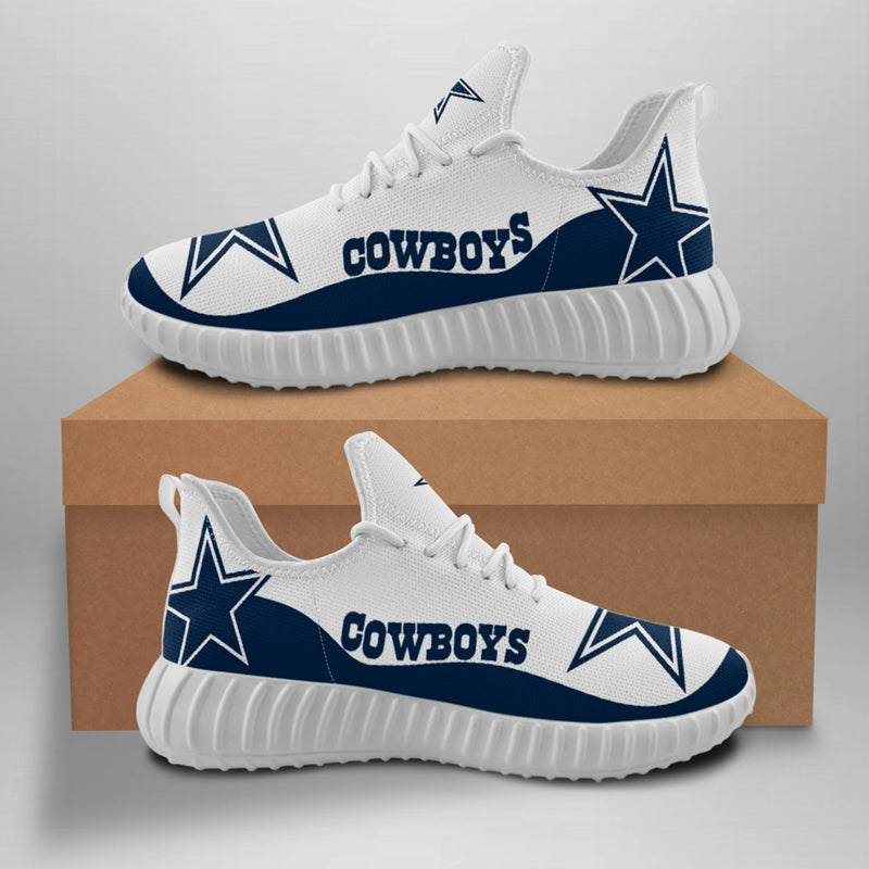 Dallas Cowboys Sneaker Shoes NFL For Men Women Fans