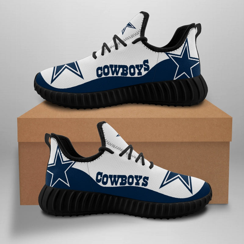 Dallas Cowboys Sneaker Shoes NFL For Men Women Fans