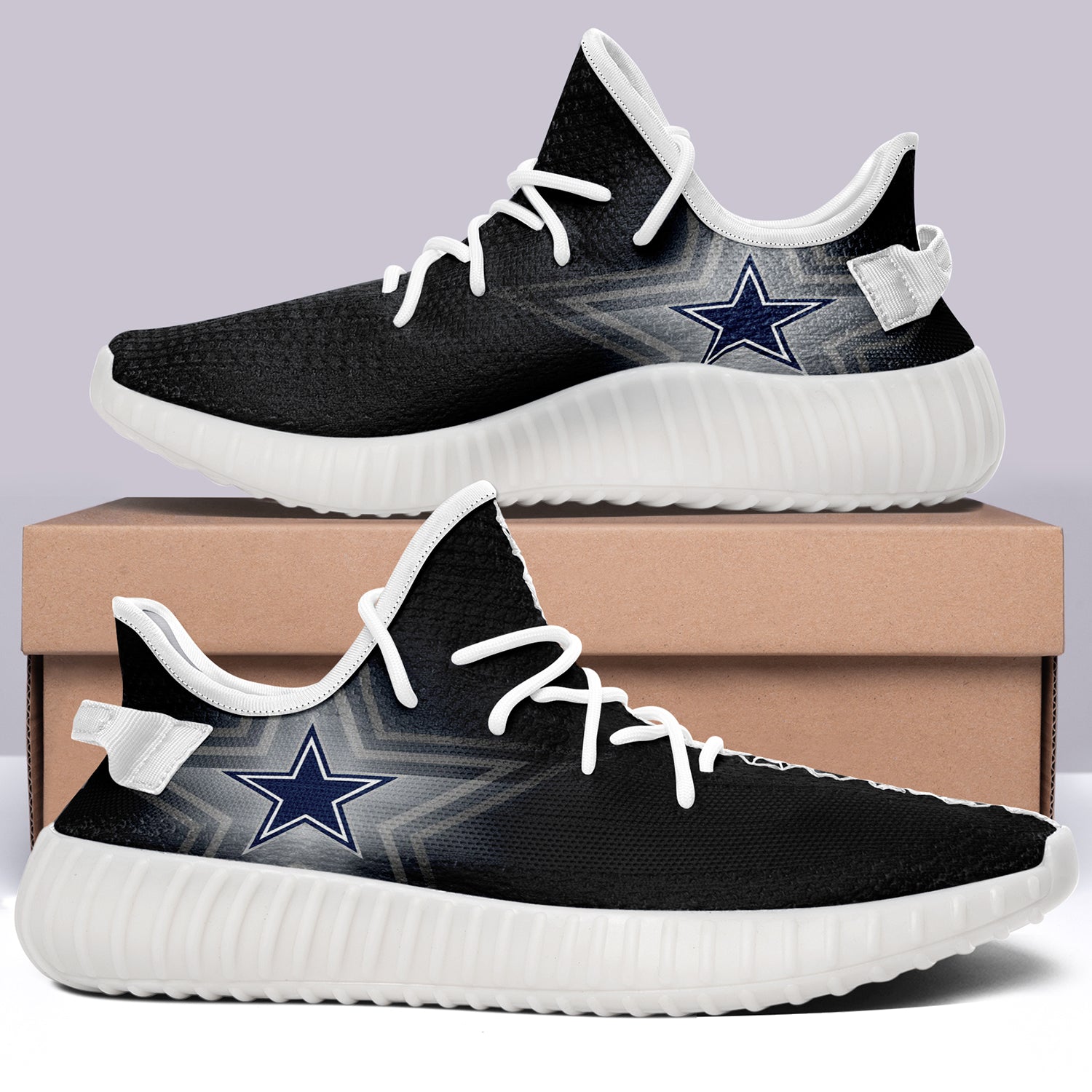 Dallas Cowboys NFL 350v Yeezy Sneakers For Men Women Fans