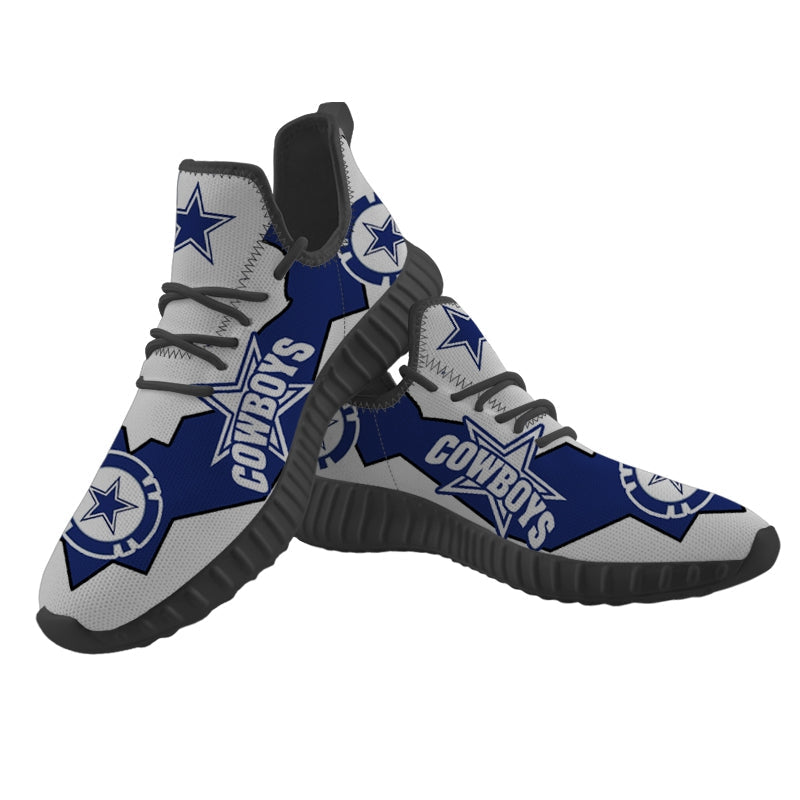 Dallas Cowboys Sneaker Shoes NFL For Men Women Fans